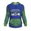 Seattle Seahawks Ncaa Football Maori Tattoo Blue 3d Hoodie For Men For Women Seattle Seahawks All Over Printed Hoodie. Seattle Seahawks 3d Full Printing Shirt - b14d256b950e