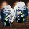 Seattle Seahawks Nfl Football Blue 3D Hoodie For Men For Women Seattle Seahawks All Over Printed Hoodie. Seattle Seahawks 3D Full Printing Shirt - d54ed1acb6bb