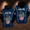 Seattle Seahawks Nfl Football Claws 3d Hoodie For Men For Women Seattle Seahawks All Over Printed Hoodie. Seattle Seahawks 3d Full Printing Shirt - 6aa0e9d036a0