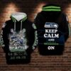 Seattle Seahawks Nfl Football Legend Anniversary 3d Hoodie For Men For Women Seattle Seahawks All Over Printed Hoodie. Seattle Seahawks 3d Shirt - a2673d5aca15