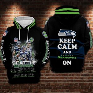 Seattle Seahawks Nfl Football Legend Anniversary 3d Hoodie For Men For Women Seattle Seahawks All Over Printed Hoodie. Seattle Seahawks 3d Shirt - a2673d5aca15