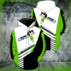 Seattle Seahawks Snoopy All Over Print 3D Hoodie For Men And Women - ac0b12588e97