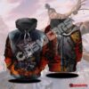 Sekiro: Okami Inspired Pullover 3D Hoodie For Men Women All Over 3D Printed Hoodie - 8aed26c289bb