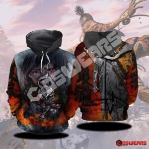 Sekiro: Okami Inspired Pullover 3D Hoodie For Men Women All Over 3D Printed Hoodie - 8aed26c289bb