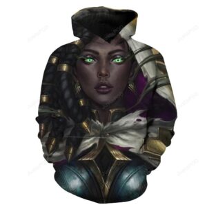 Senna 3D Hoodie For Men Women All Over 3D Printed Hoodie ï¿½ League of Legends Senna Artrk Clothing - 1e2b81115c25
