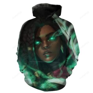 Senna League of Legends 3D Hoodie For Men Women All Over 3D Printed Hoodie ï¿½ Senna Green 3D Hoodie For Men Women All Over 3D Printed Hoodie - 280c0bf12c1c