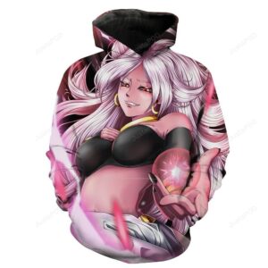 Sexy Android 21 Buu 3D Hoodie For Men Women All Over 3D Printed Hoodie ï¿½ Dragon Ball Z Sexy Clothes - 15dbc8a06d7d