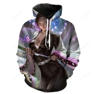 Sexy Demon Slayer 3D Hoodie For Men Women All Over 3D Printed Hoodie ï¿½ Hot Shinobu Clothes - 3ba5e7e27bb9