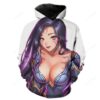 Sexy Skin Kaisa 3D Hoodie For Men Women All Over 3D Printed Hoodie � League of Legends Kaisa Clothes - b320ab956da4