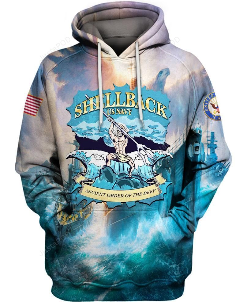 Shellback US Navy Blue Sea Art Premium 3D Hoodie For Men Women All Over 3D Printed Hoodie - d5fd3cd41316 Shellback US Navy Blue Sea Art Premium 3D Hoodie For Men Women All Over 3D Printed Hoodie - d5fd3cd41316