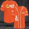 Shock Top Orange Baseball Jersey