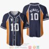 Shoyo Hinata Haikyuu Navy Baseball Jersey Shirt