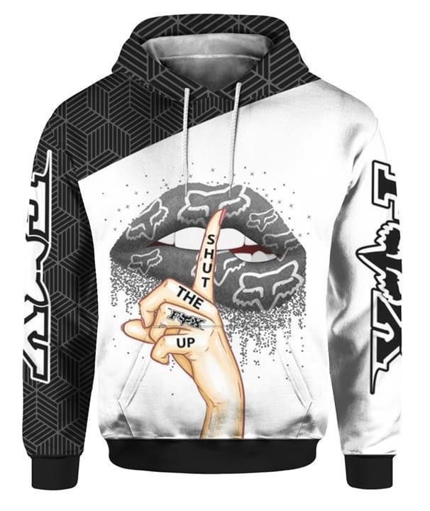 Shut The Fox Up Shhh Fox Racing Lips Pullover And Zippered Hoodies Custom 3D Graphic Printed 3D Hoodie All Over Print Hoodie For Men For Women - 3f4b18bd387b Shut The Fox Up Shhh Fox Racing Lips Pullover And Zippered Hoodies Custom 3D Graphic Printed 3D Hoodie All Over Print Hoodie For Men For Women - 3f4b18bd387b
