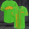 Sierra Nevada Green Baseball Jersey
