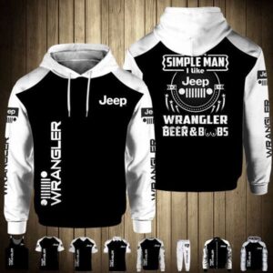 Simple Man Like Jeep Wrangler Beer Boobs 3D Hoodie For Men For Women All Over Printed Hoodie - 0755e1c3b116