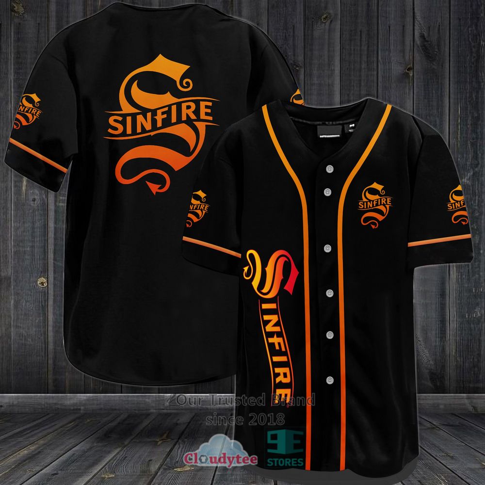 Sinfire Baseball Jersey Shirt Sinfire Baseball Jersey Shirt