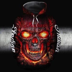 Skull Indian Motorcycle 3D Hoodie For Men For Women All Over Printed Hoodie - 7f19cca032f9