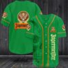 Skull Jagermeister Green Baseball Jersey