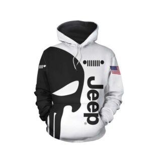 Skull Jeep 3D Hoodie For Men For Women All Over Printed Hoodie - f412e89eb75b