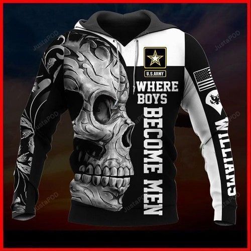 Skull Us Army Where Boys Become Men Pullover And Zippered Hoodies Custom 3d Us Army Graphic Printed 3d Hoodie All Over Print Hoodie For Men For Women - a7bf43c45f2a Skull Us Army Where Boys Become Men Pullover And Zippered Hoodies Custom 3d Us Army Graphic Printed 3d Hoodie All Over Print Hoodie For Men For Women - a7bf43c45f2a