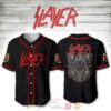 Slayer Band Baseball Jersey Shirt