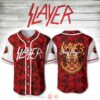 Slayer Goat Skull Baseball Jersey Shirt