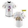 Snoopy And Friends Custom Name Baseball Jersey