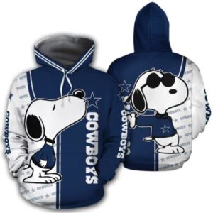 Snoopy Dallas Cowboys Men and Women 3D Hoodie Shirt Snoopy Dallas Cowboys NFL 3D Shirt Dallas Cowboys Custom 3D All Over Printed Shirt - 68ea2e1e4fb8