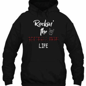 Softball Rockinï¿½ The Softball Mom Life 3D Hoodie For Men Women All Over 3D Printed Hoodie - 4d370e4b860b