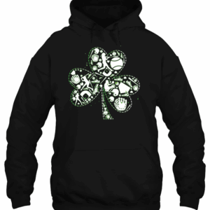 Softball Shamrock 3D Hoodie For Men Women All Over 3D Printed Hoodie - 406f000c1042