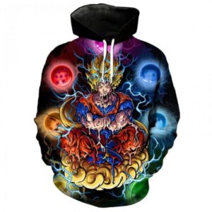 Son Goku 3D Printed Hoodie/Zipper Hoodie - b340849c5801