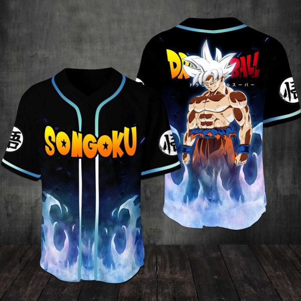 Songoku Dragon Ball Baseball Jersey Shirt Songoku Dragon Ball Baseball Jersey Shirt