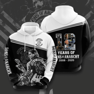Sons Of Anarchy 3D Hoodie - 7654cf03df92