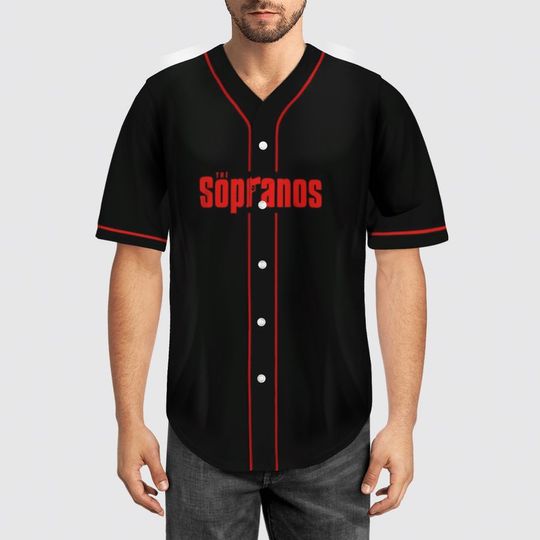 Sopranos Baseball Jersey Shirt Sopranos Baseball Jersey Shirt