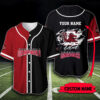 South Carolina Gamecocks Custom Name Baseball Jersey