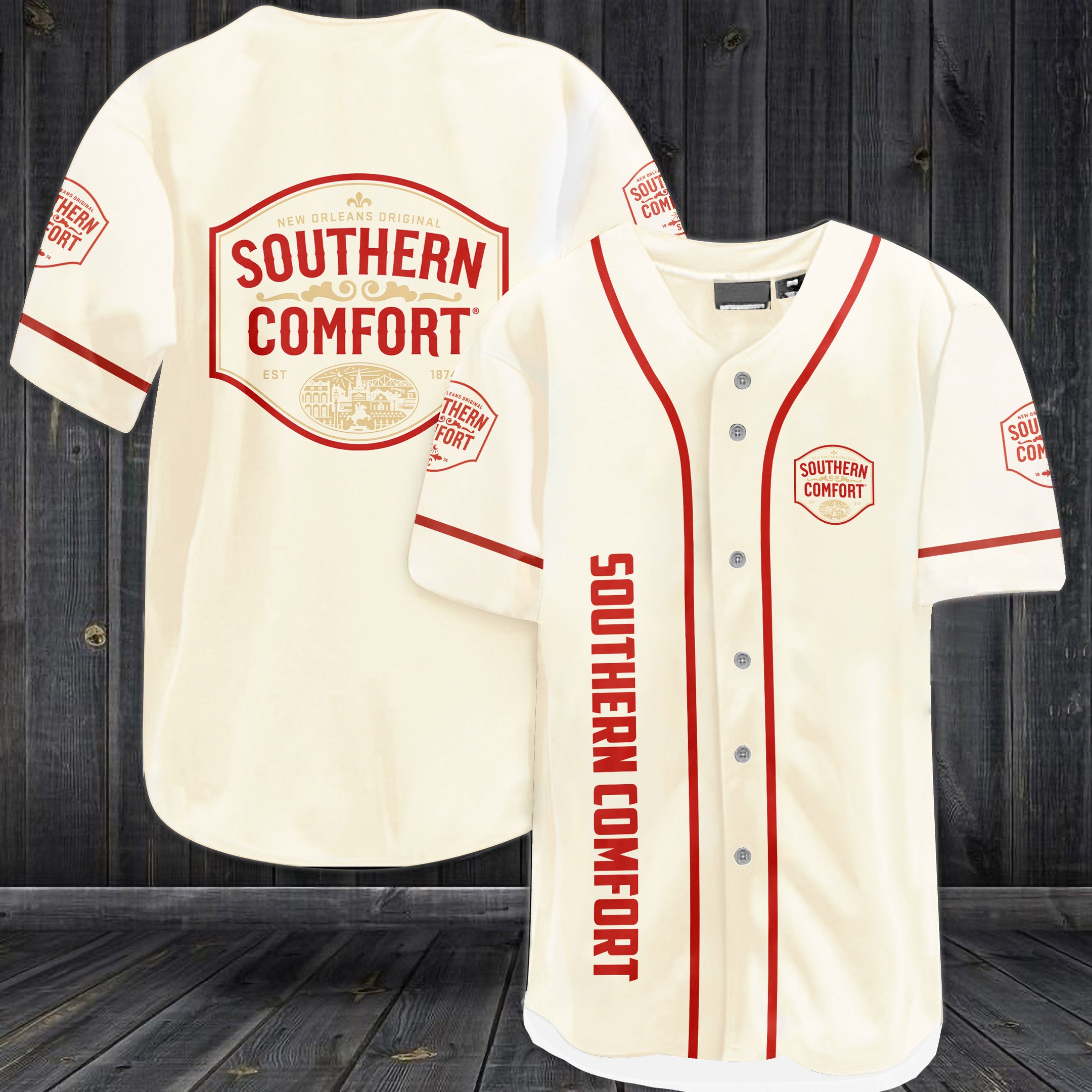 Southern Comfort Baseball Jersey Southern Comfort Baseball Jersey