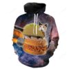 Space Taco Cat 3D Hoodie For Men Women All Over 3D Printed Hoodie � Galaxy Cat 3D Hoodie For Men Women All Over 3D Printed Hoodies - 164d418978d3