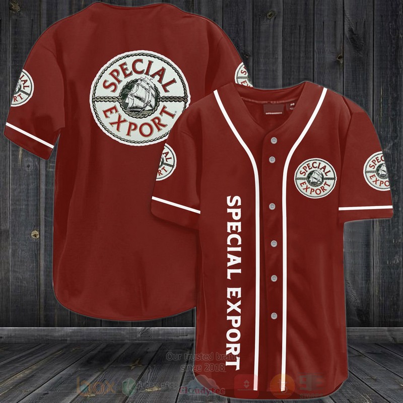 Special Export Baseball Jersey Shirt Special Export Baseball Jersey Shirt