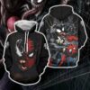 Spider-Man And Venom Unisex 3D Hoodie All Over Print Hoodie3786 - add51b7fbc5d