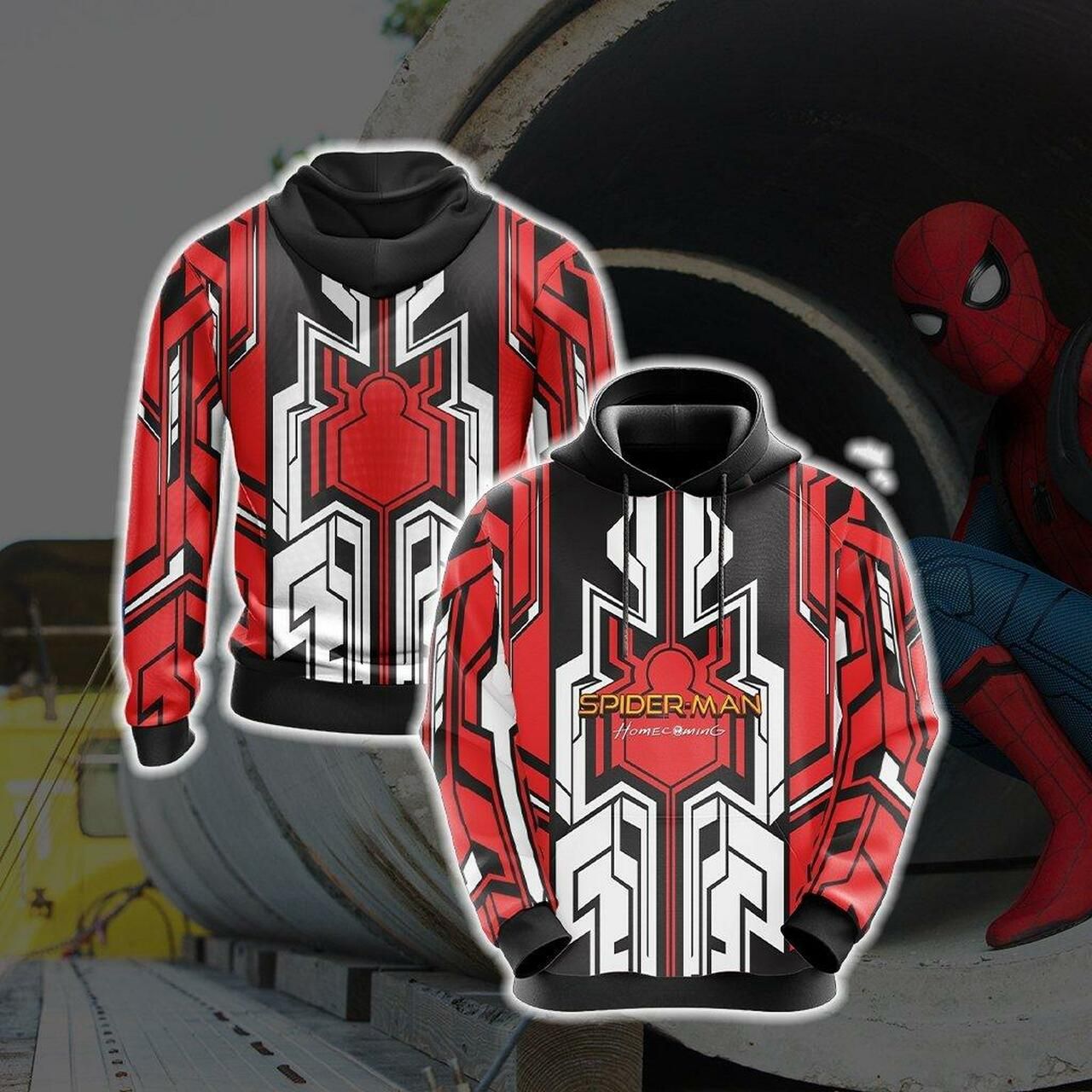 Spider-Man: Homecoming Logo 3D Hoodie All Over Print Hoodie1180 - 4df5e7311afa Spider-Man: Homecoming Logo 3D Hoodie All Over Print Hoodie1180 - 4df5e7311afa