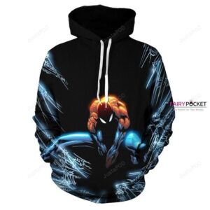 Spider-Man: Into the Spider-Verse Miles Morales 3D Hoodie For Men Women All Over 3D Printed Hoodie - 338cb142a31b