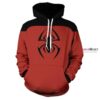 Spider-Man Peter Benjamin Parker Red 3D Hoodie For Men Women All Over 3D Printed Hoodie - 2ee413b77b97