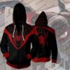 Spiderman 3D Hoodie For Men Women All Over 3D Printed Hoodie � Ultimate Spider-Man Miles Morales Jacket - 093e5a7ec563