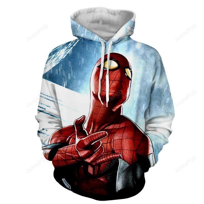 Spiderman In Snow Fall 3D 3D Hoodie For Men Women All Over 3D Printed Hoodie � Jacket - 54de3f85cabd Spiderman In Snow Fall 3D 3D Hoodie For Men Women All Over 3D Printed Hoodie � Jacket - 54de3f85cabd