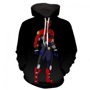 Spiderman Robot Pullover And Zip Pered Hoodies Custom 3D Graphic Printed 3D Hoodie All Over Print Hoodie For Men For Women - 4bfd91acd47b