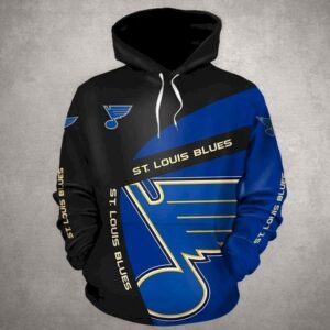 St Louis Blues Nhl Fan Pullover And Zippered Hoodies Custom 3D Graphic Printed 3D Hoodie All Over Print Hoodie For Men For Women - c668369a3633