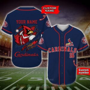 St Louis Cardinals Mlb Personalized Baseball Jersey