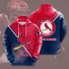 St. Louis Cardinals 3D Hoodie - 0a0341997eac