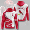 St. Louis Cardinals 3D Hoodie - 8e1b7f70d044