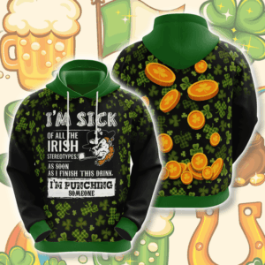 St. Patricks Day 3D Hoodie - 7481868fff28